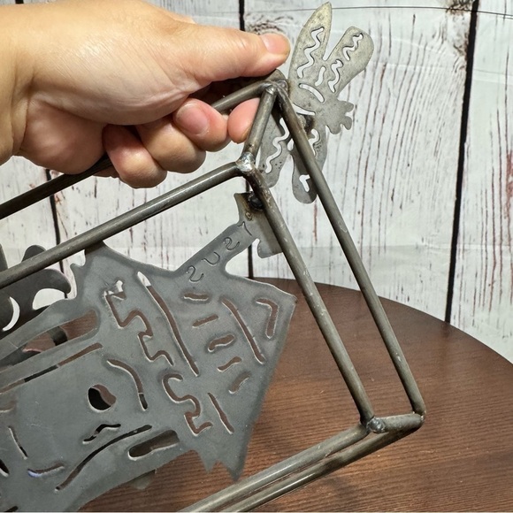 Suzy Toronto Limited Edition Whimsical Metal Wall Art with Butterfly & Dragonfly - Picture 5 of 16